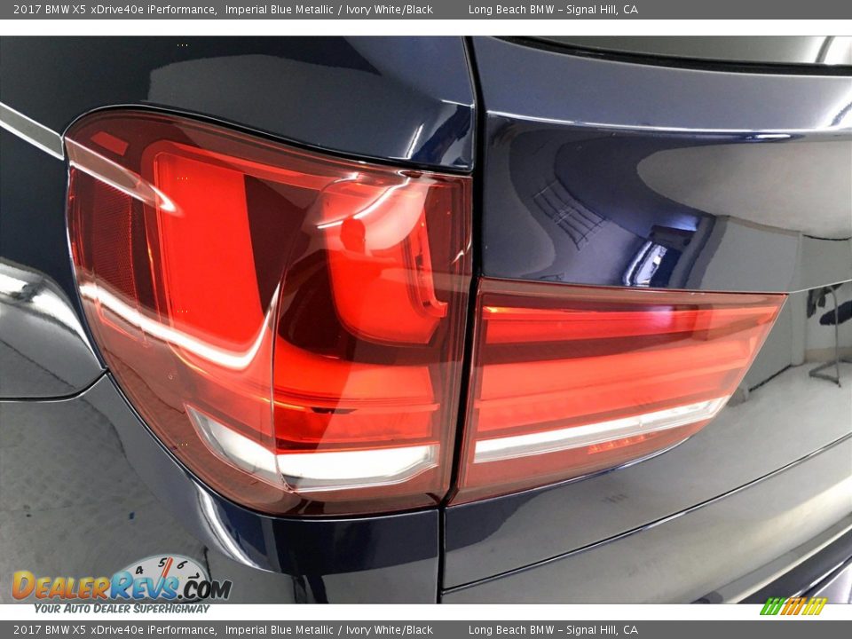2017 BMW X5 xDrive40e iPerformance Imperial Blue Metallic / Ivory White/Black Photo #27