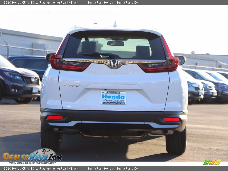2020 Honda CR-V EX-L Platinum White Pearl / Black Photo #7