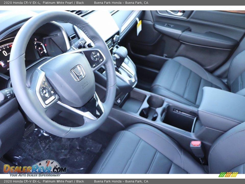 2020 Honda CR-V EX-L Platinum White Pearl / Black Photo #8