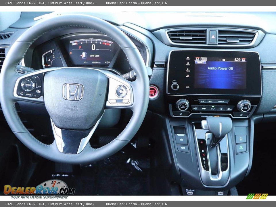 2020 Honda CR-V EX-L Platinum White Pearl / Black Photo #12