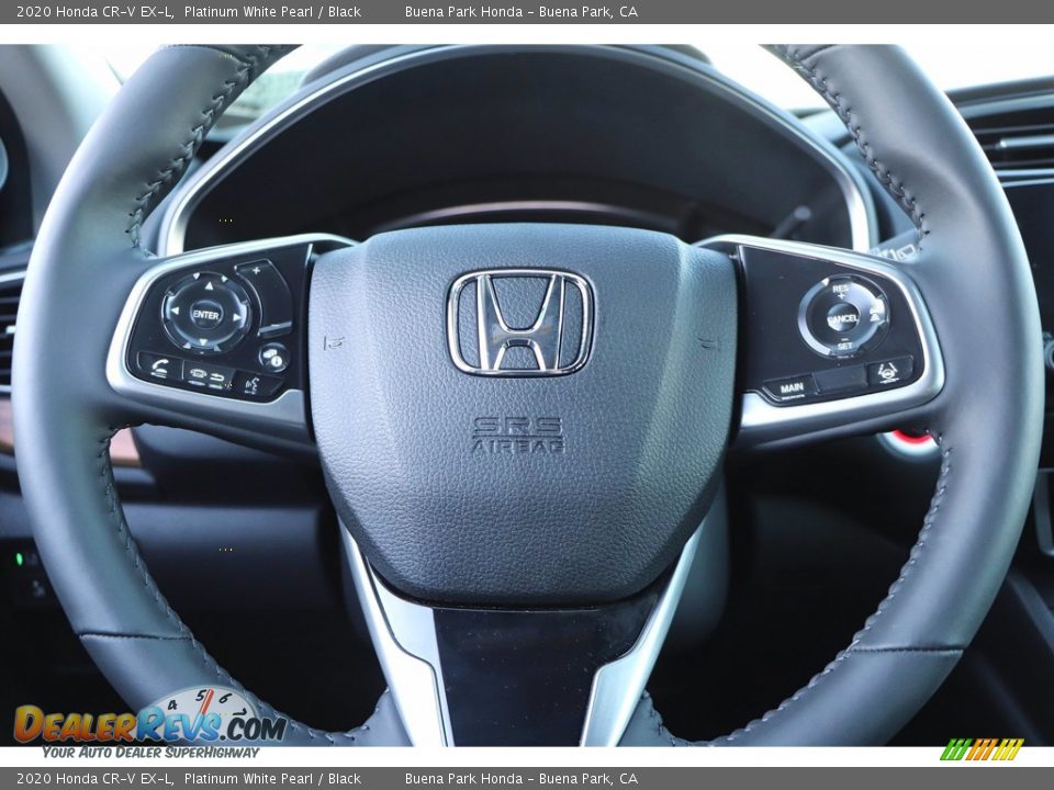 2020 Honda CR-V EX-L Platinum White Pearl / Black Photo #15