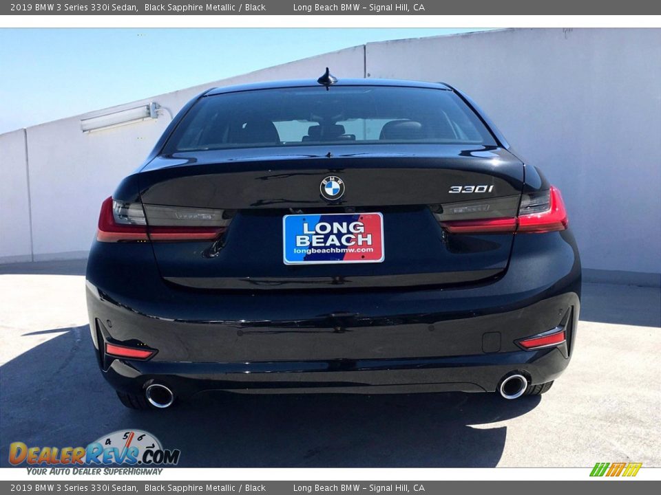 2019 BMW 3 Series 330i Sedan Black Sapphire Metallic / Black Photo #3