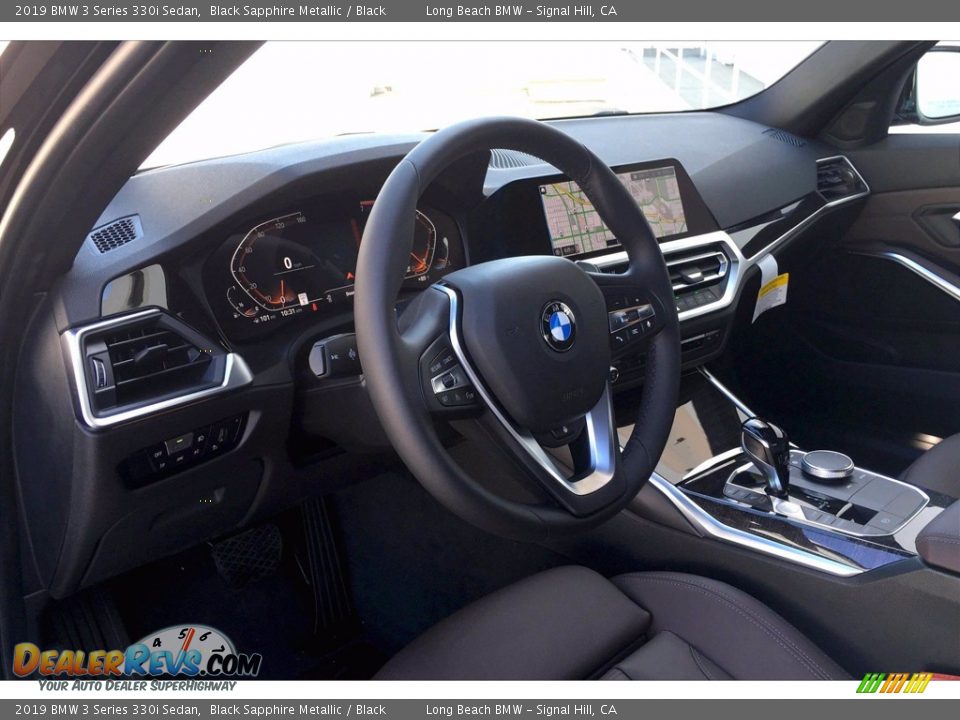 2019 BMW 3 Series 330i Sedan Black Sapphire Metallic / Black Photo #4