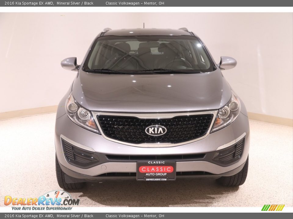 2016 Kia Sportage EX AWD Mineral Silver / Black Photo #2