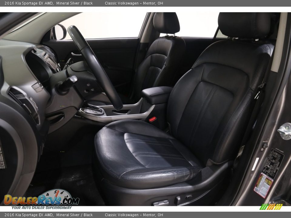 Front Seat of 2016 Kia Sportage EX AWD Photo #5