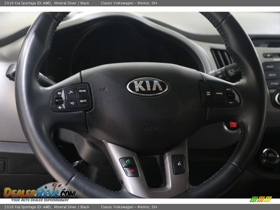 2016 Kia Sportage EX AWD Steering Wheel Photo #7
