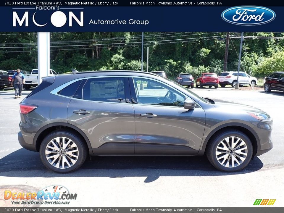 2020 Ford Escape Titanium 4WD Magnetic Metallic / Ebony Black Photo #1