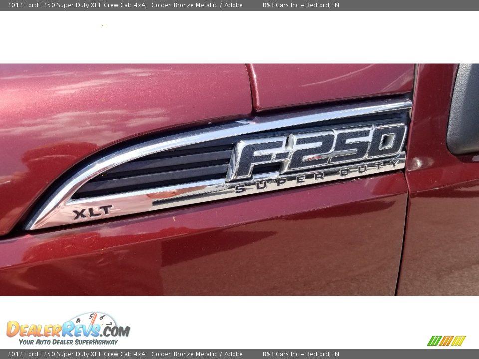 2012 Ford F250 Super Duty XLT Crew Cab 4x4 Golden Bronze Metallic / Adobe Photo #12