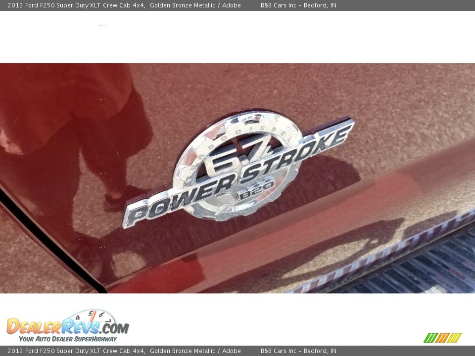 2012 Ford F250 Super Duty XLT Crew Cab 4x4 Golden Bronze Metallic / Adobe Photo #13