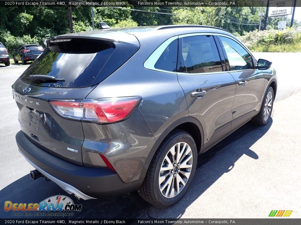 2020 Ford Escape Titanium 4WD Magnetic Metallic / Ebony Black Photo #2