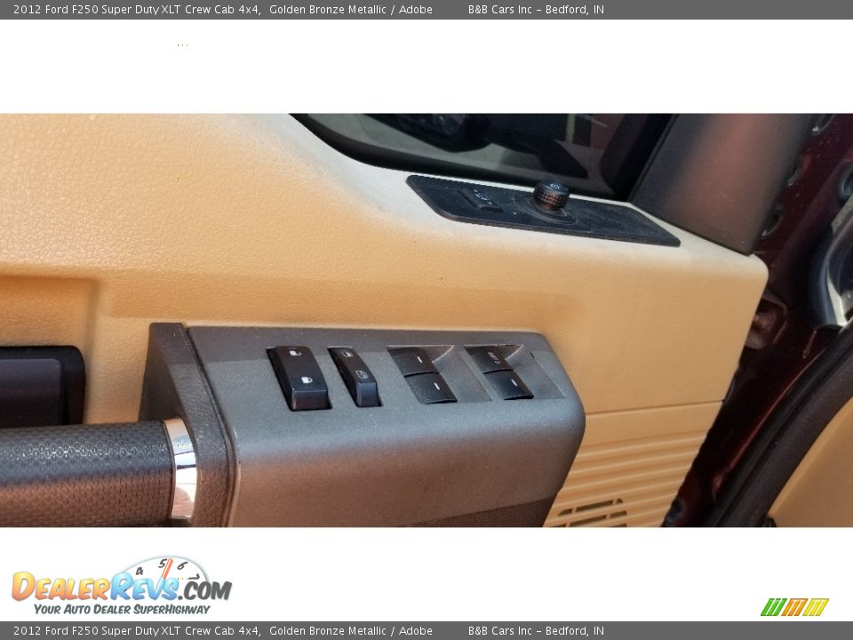 2012 Ford F250 Super Duty XLT Crew Cab 4x4 Golden Bronze Metallic / Adobe Photo #15