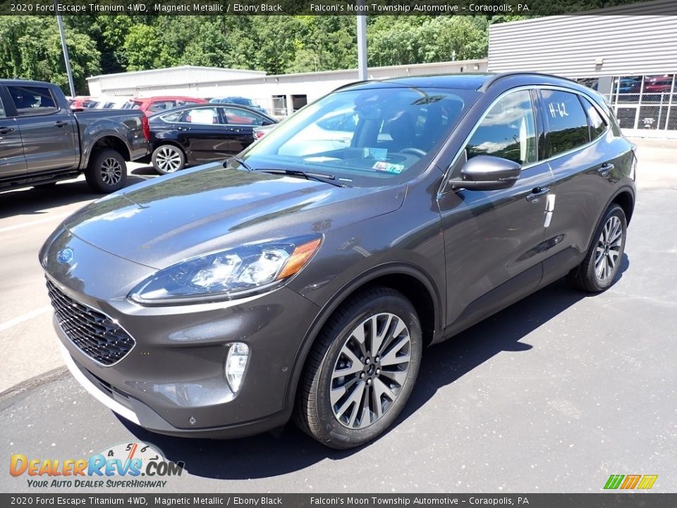 2020 Ford Escape Titanium 4WD Magnetic Metallic / Ebony Black Photo #5