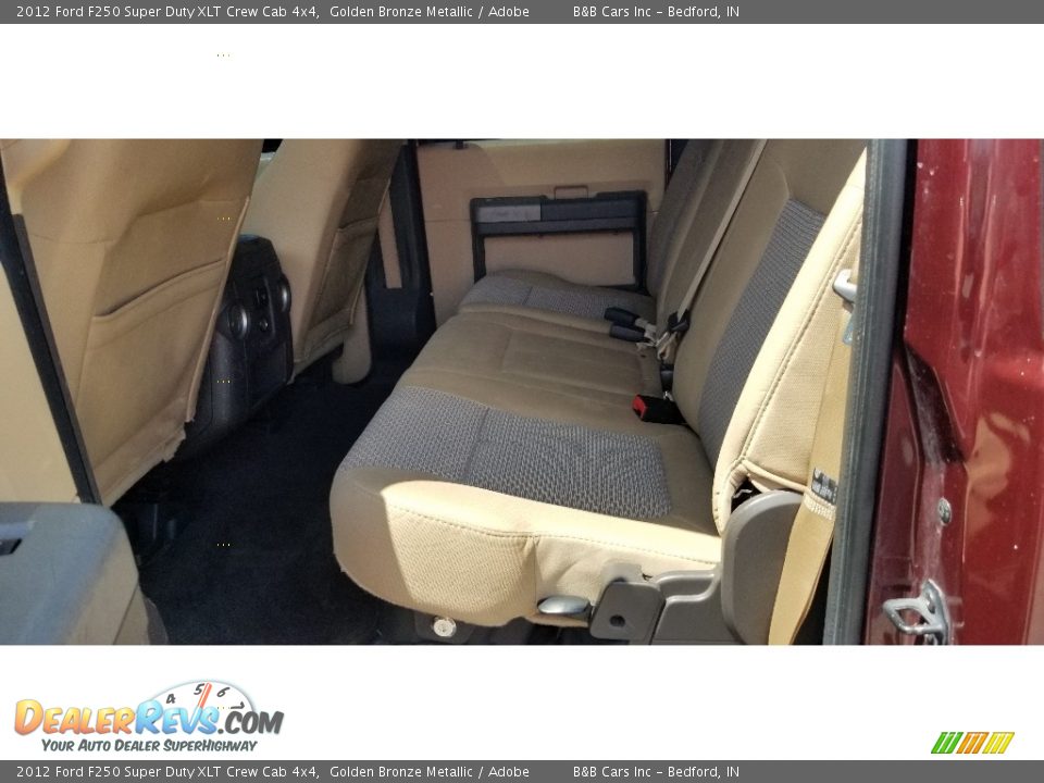 2012 Ford F250 Super Duty XLT Crew Cab 4x4 Golden Bronze Metallic / Adobe Photo #17