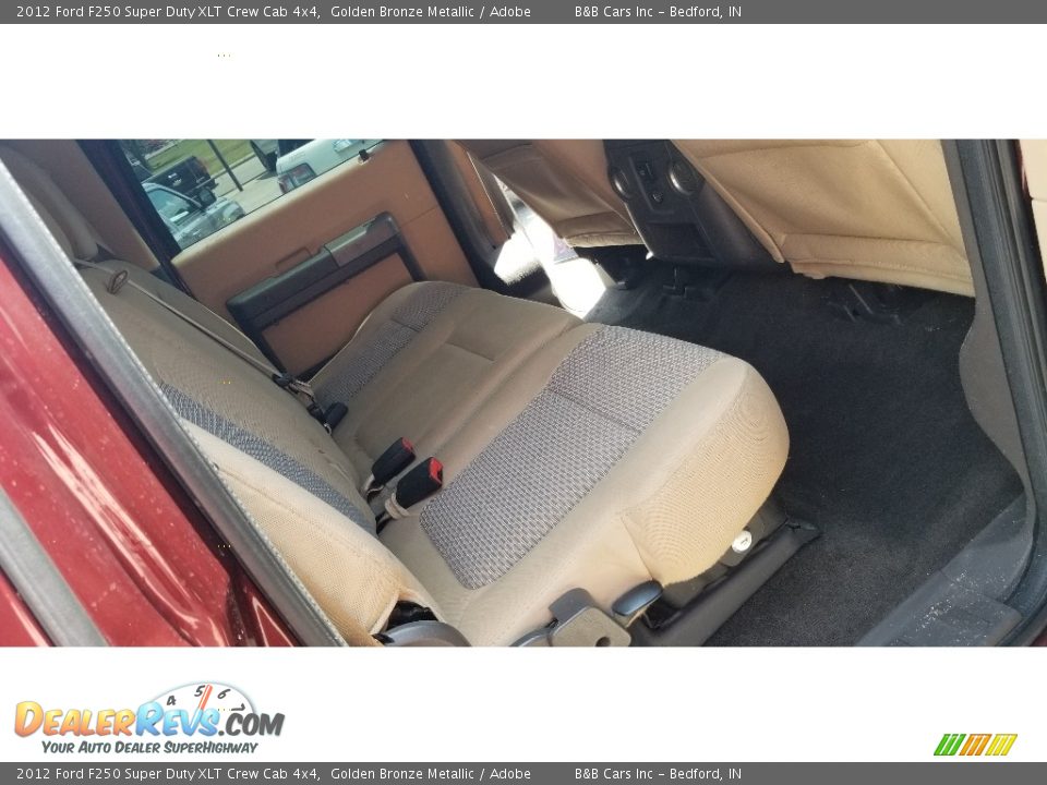 2012 Ford F250 Super Duty XLT Crew Cab 4x4 Golden Bronze Metallic / Adobe Photo #18