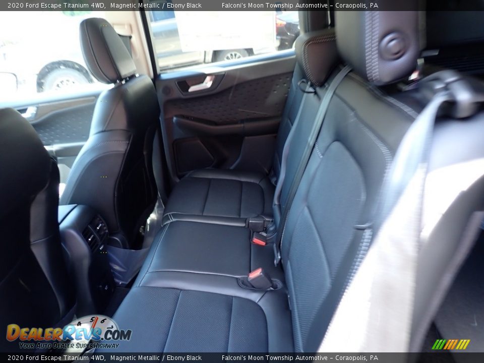 2020 Ford Escape Titanium 4WD Magnetic Metallic / Ebony Black Photo #8