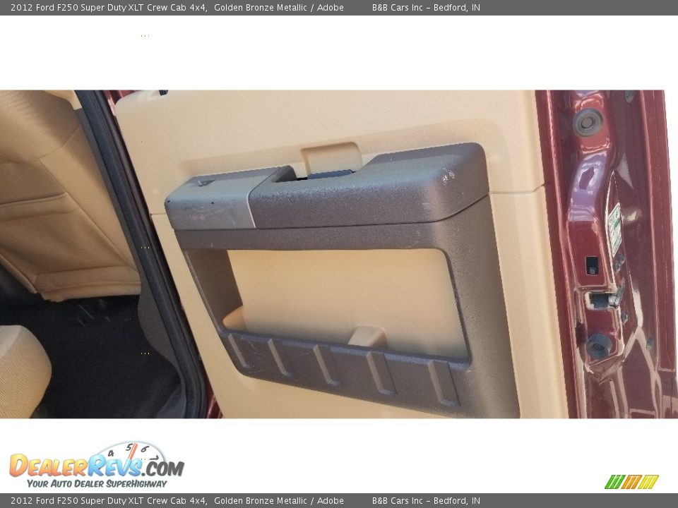 2012 Ford F250 Super Duty XLT Crew Cab 4x4 Golden Bronze Metallic / Adobe Photo #19
