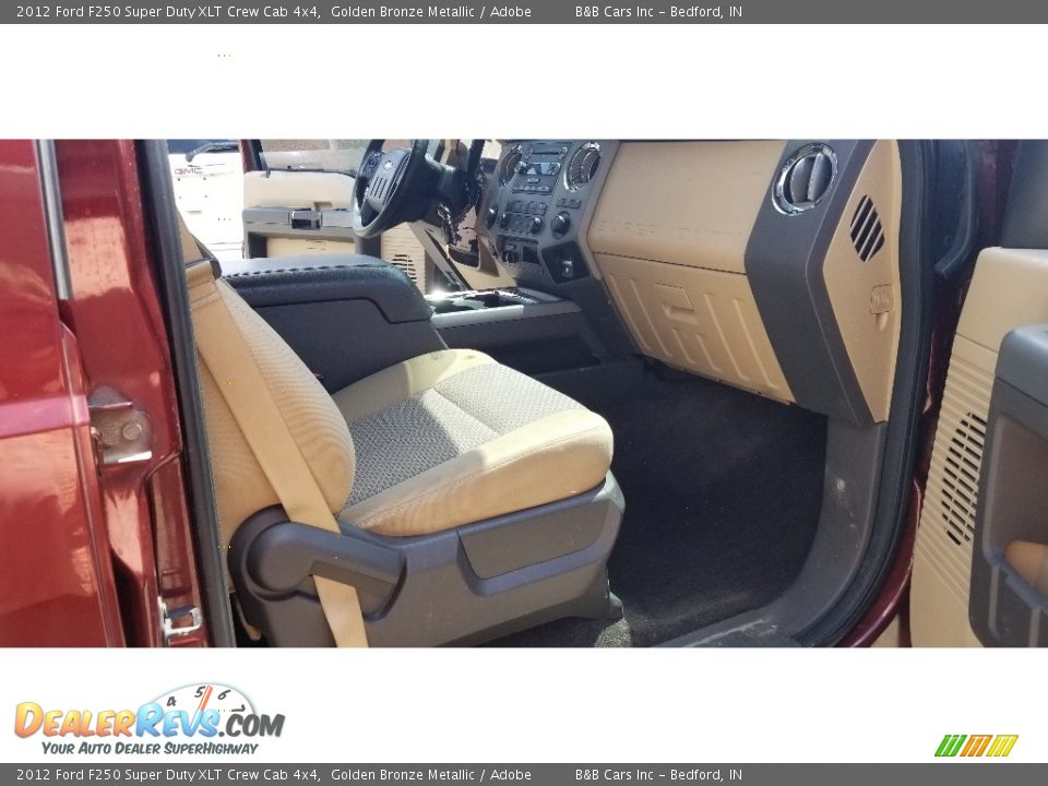 2012 Ford F250 Super Duty XLT Crew Cab 4x4 Golden Bronze Metallic / Adobe Photo #20