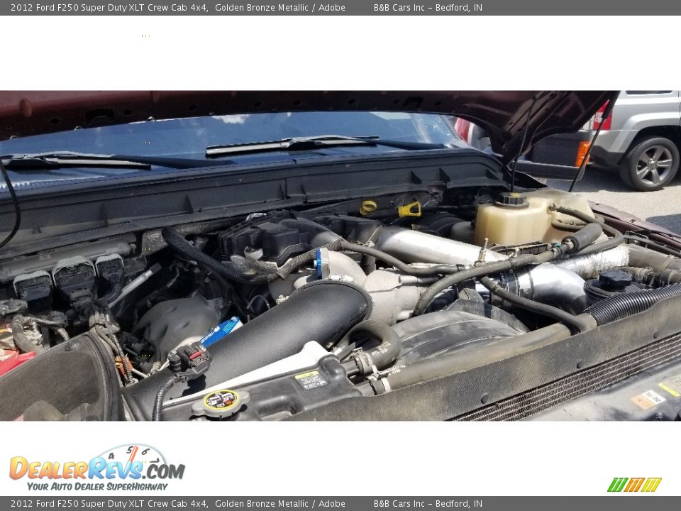 2012 Ford F250 Super Duty XLT Crew Cab 4x4 Golden Bronze Metallic / Adobe Photo #22