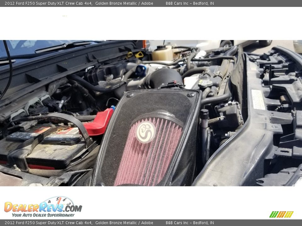 2012 Ford F250 Super Duty XLT Crew Cab 4x4 Golden Bronze Metallic / Adobe Photo #23