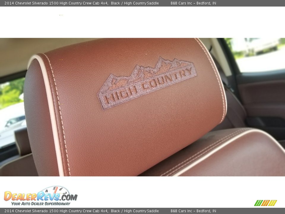 2014 Chevrolet Silverado 1500 High Country Crew Cab 4x4 Black / High Country Saddle Photo #23