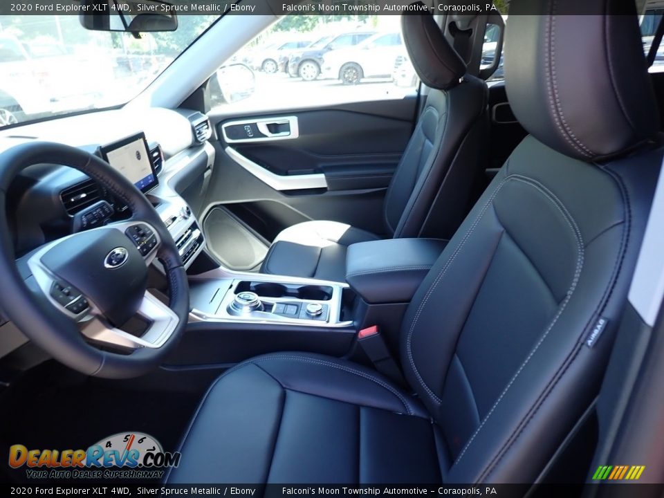 2020 Ford Explorer XLT 4WD Silver Spruce Metallic / Ebony Photo #10