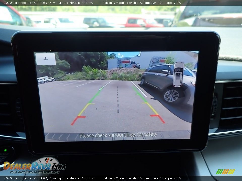 2020 Ford Explorer XLT 4WD Silver Spruce Metallic / Ebony Photo #14