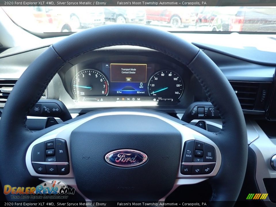 2020 Ford Explorer XLT 4WD Silver Spruce Metallic / Ebony Photo #15