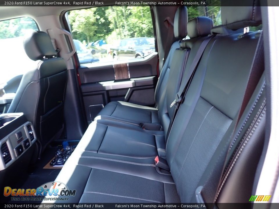 2020 Ford F150 Lariat SuperCrew 4x4 Rapid Red / Black Photo #9