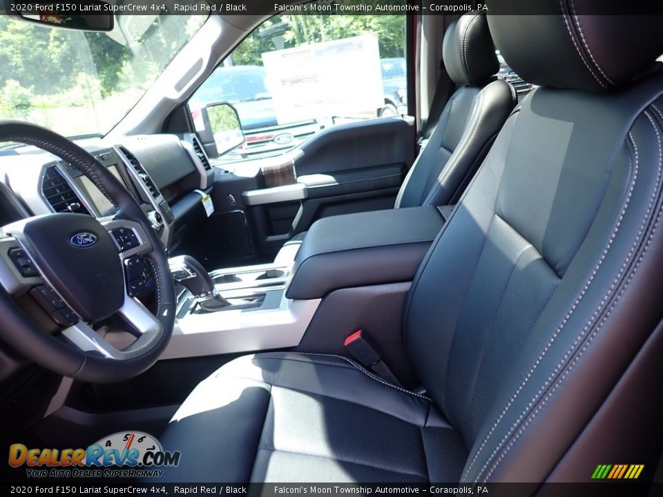 2020 Ford F150 Lariat SuperCrew 4x4 Rapid Red / Black Photo #10