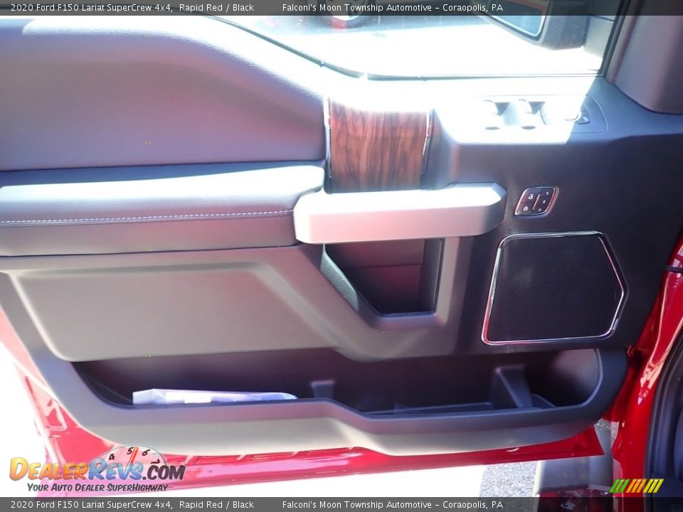 2020 Ford F150 Lariat SuperCrew 4x4 Rapid Red / Black Photo #11