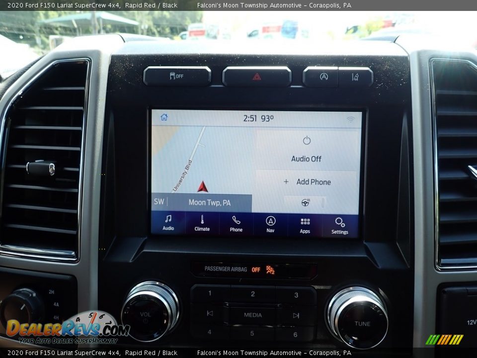 2020 Ford F150 Lariat SuperCrew 4x4 Rapid Red / Black Photo #13