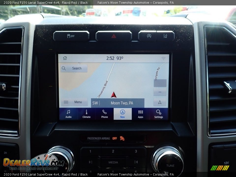 2020 Ford F150 Lariat SuperCrew 4x4 Rapid Red / Black Photo #14