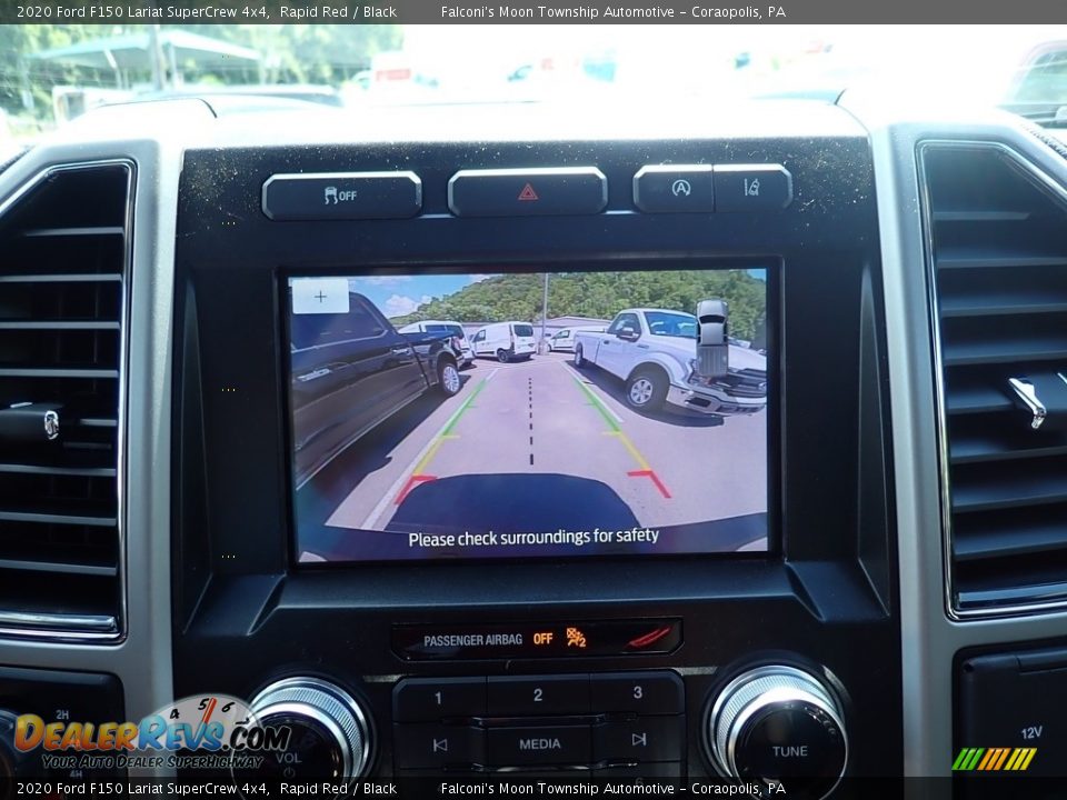 2020 Ford F150 Lariat SuperCrew 4x4 Rapid Red / Black Photo #15