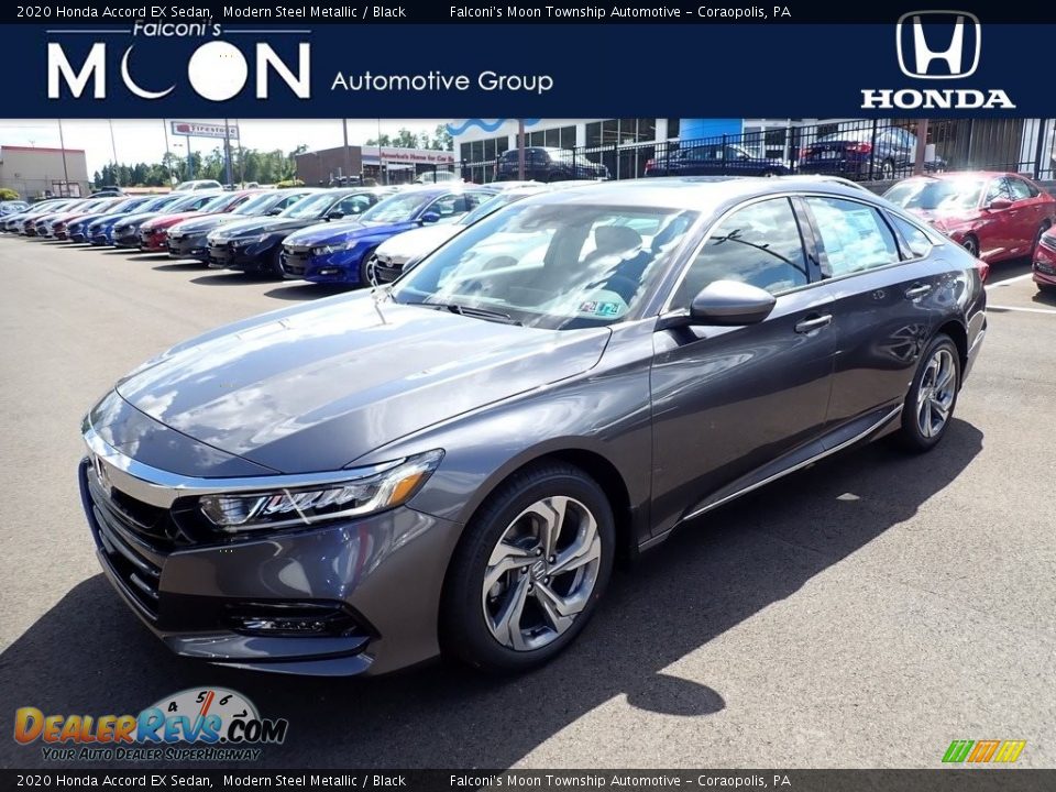 2020 Honda Accord EX Sedan Modern Steel Metallic / Black Photo #1