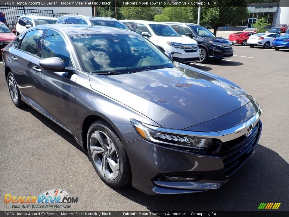 2020 Honda Accord EX Sedan Modern Steel Metallic / Black Photo #6