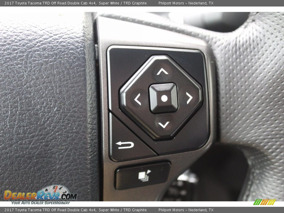 2017 Toyota Tacoma TRD Off Road Double Cab 4x4 Super White / TRD Graphite Photo #12