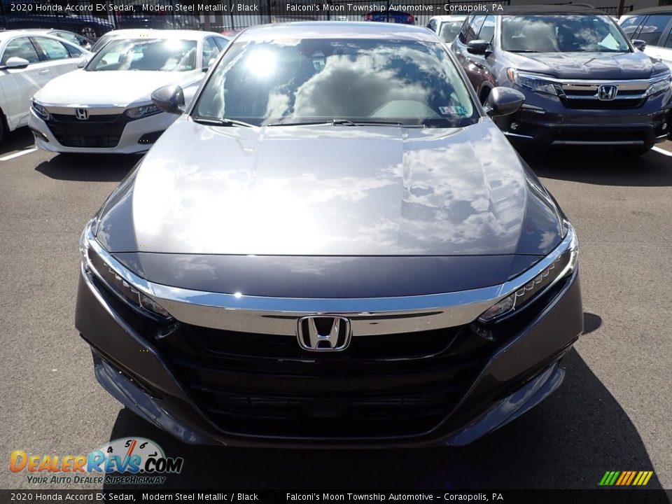 2020 Honda Accord EX Sedan Modern Steel Metallic / Black Photo #7