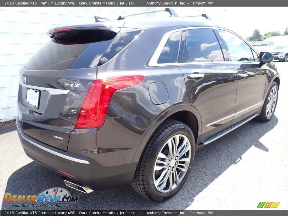 2018 Cadillac XT5 Premium Luxury AWD Dark Granite Metallic / Jet Black Photo #5