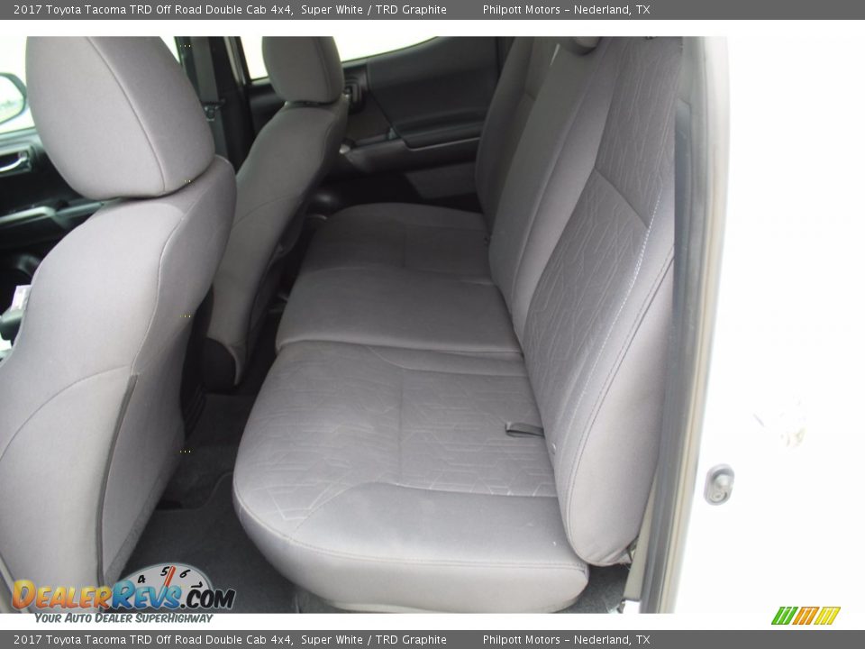 2017 Toyota Tacoma TRD Off Road Double Cab 4x4 Super White / TRD Graphite Photo #20