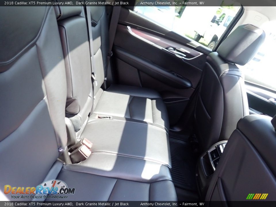 2018 Cadillac XT5 Premium Luxury AWD Dark Granite Metallic / Jet Black Photo #7