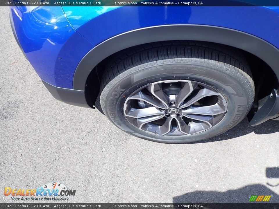 2020 Honda CR-V EX AWD Aegean Blue Metallic / Black Photo #2