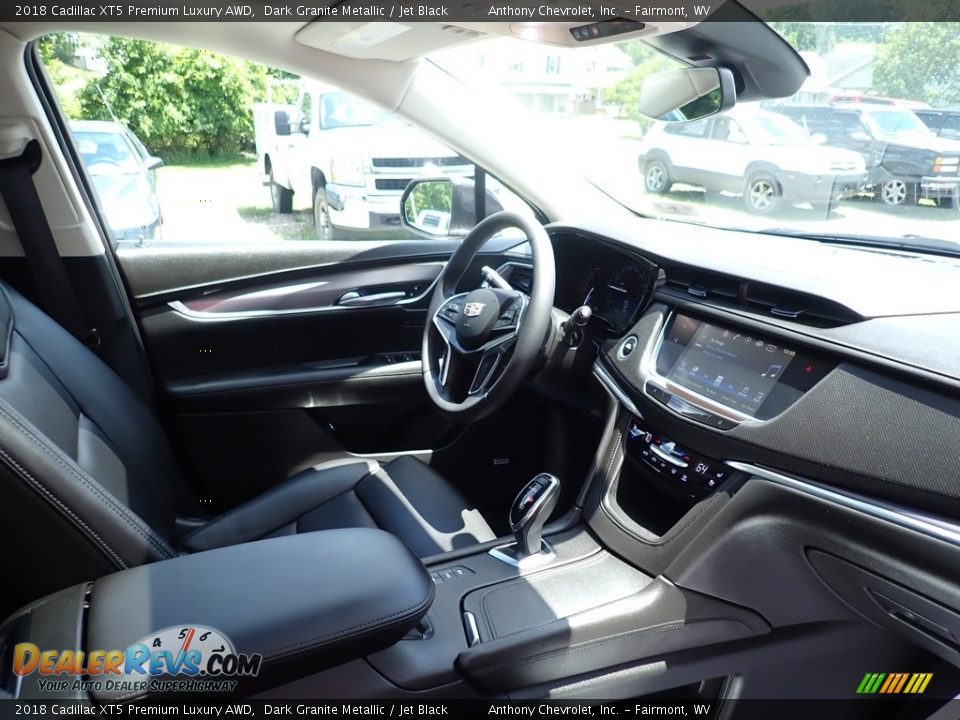 2018 Cadillac XT5 Premium Luxury AWD Dark Granite Metallic / Jet Black Photo #9