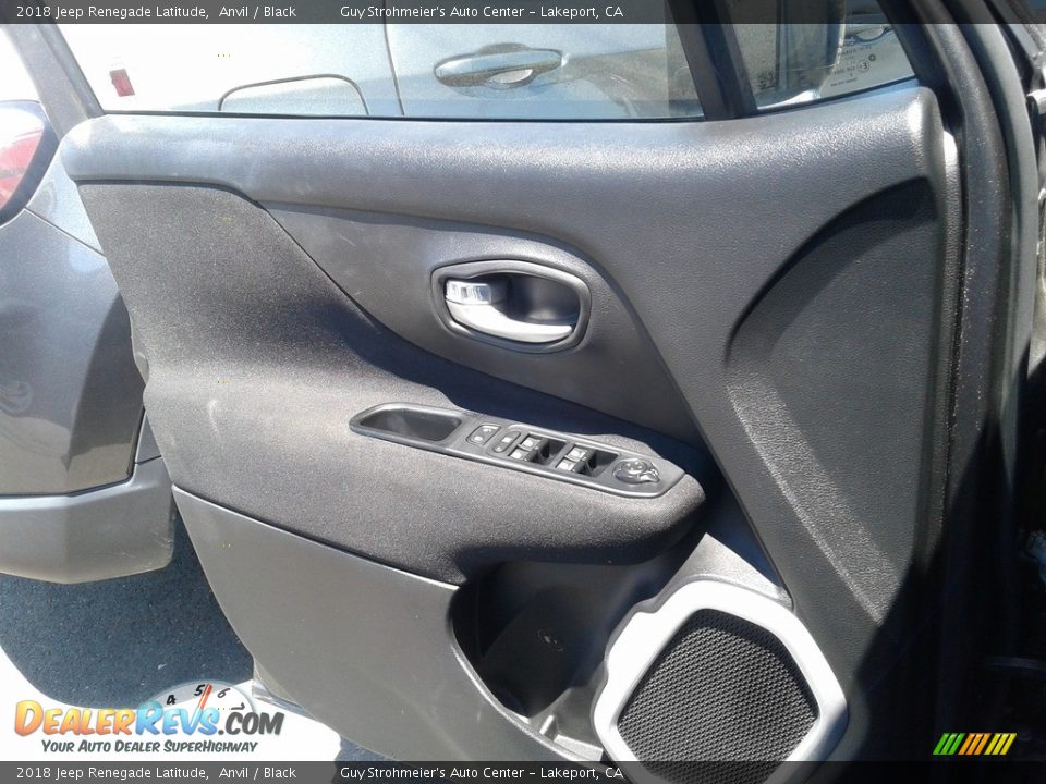 2018 Jeep Renegade Latitude Anvil / Black Photo #13