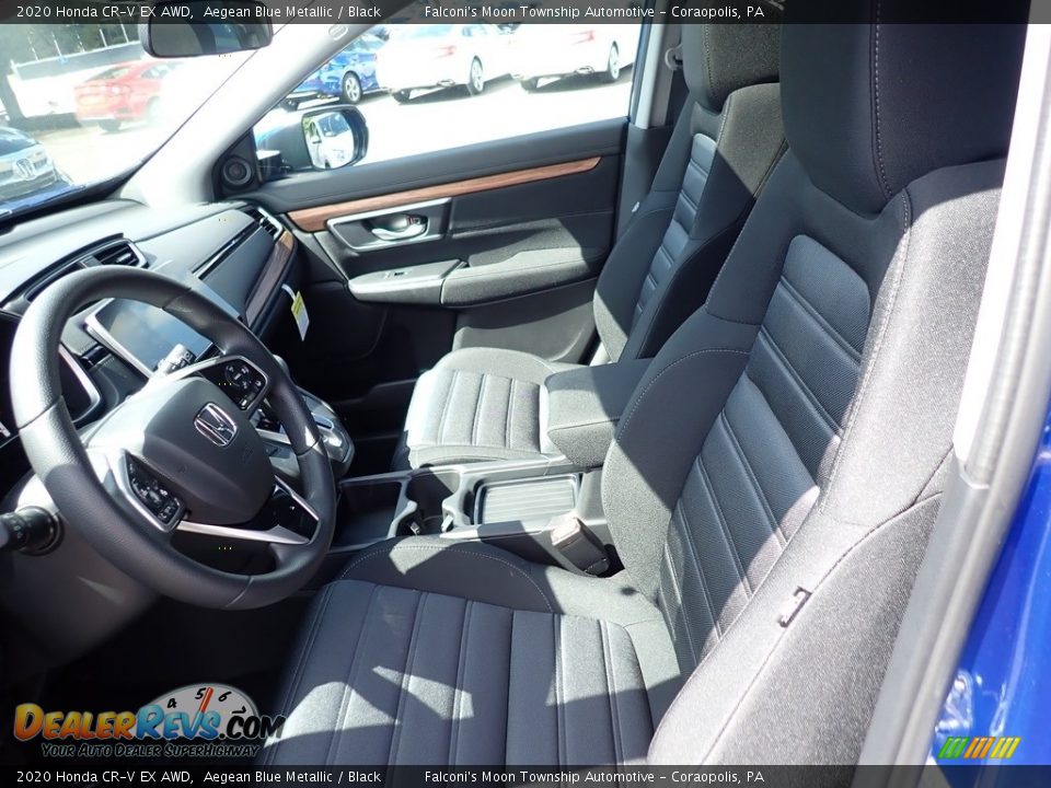 2020 Honda CR-V EX AWD Aegean Blue Metallic / Black Photo #8