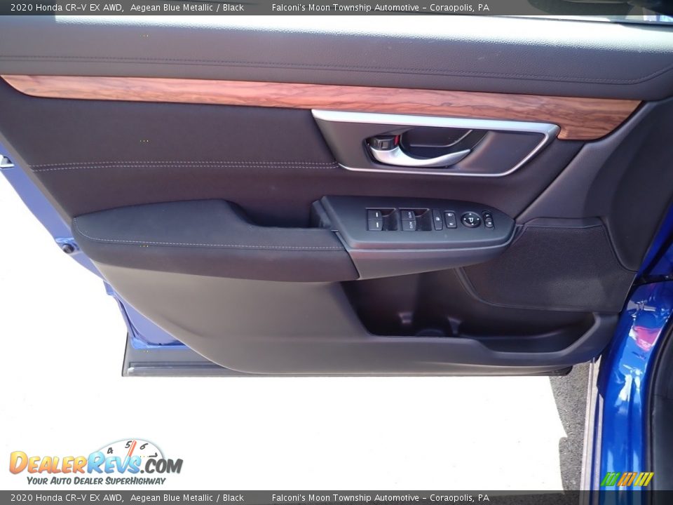 2020 Honda CR-V EX AWD Aegean Blue Metallic / Black Photo #10