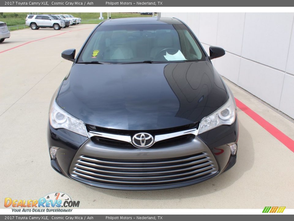 2017 Toyota Camry XLE Cosmic Gray Mica / Ash Photo #3