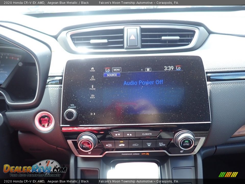2020 Honda CR-V EX AWD Aegean Blue Metallic / Black Photo #13