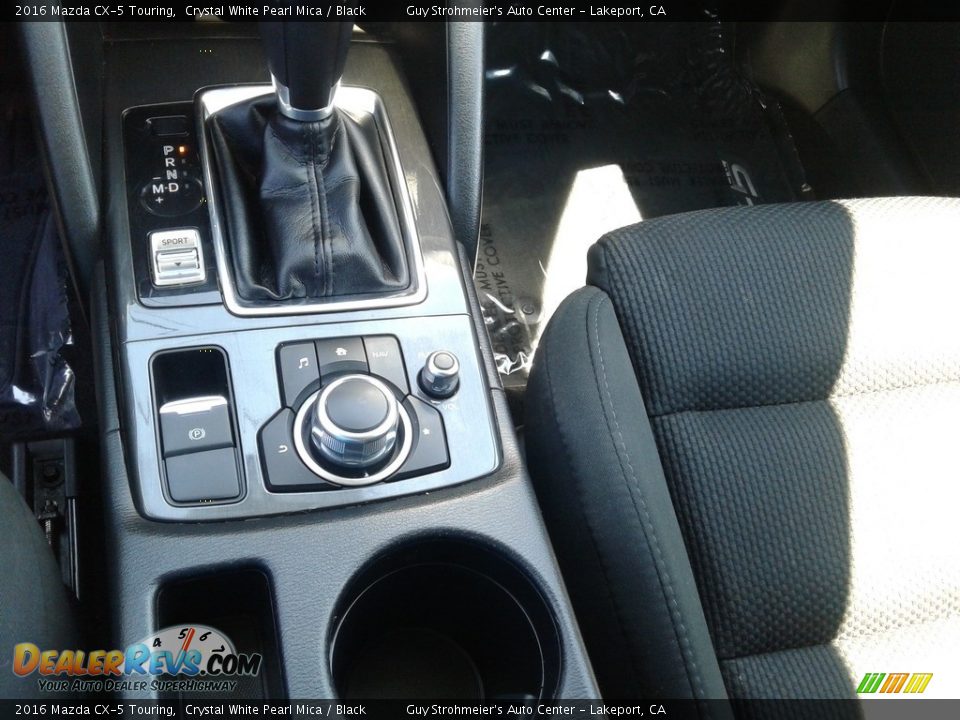 2016 Mazda CX-5 Touring Crystal White Pearl Mica / Black Photo #5