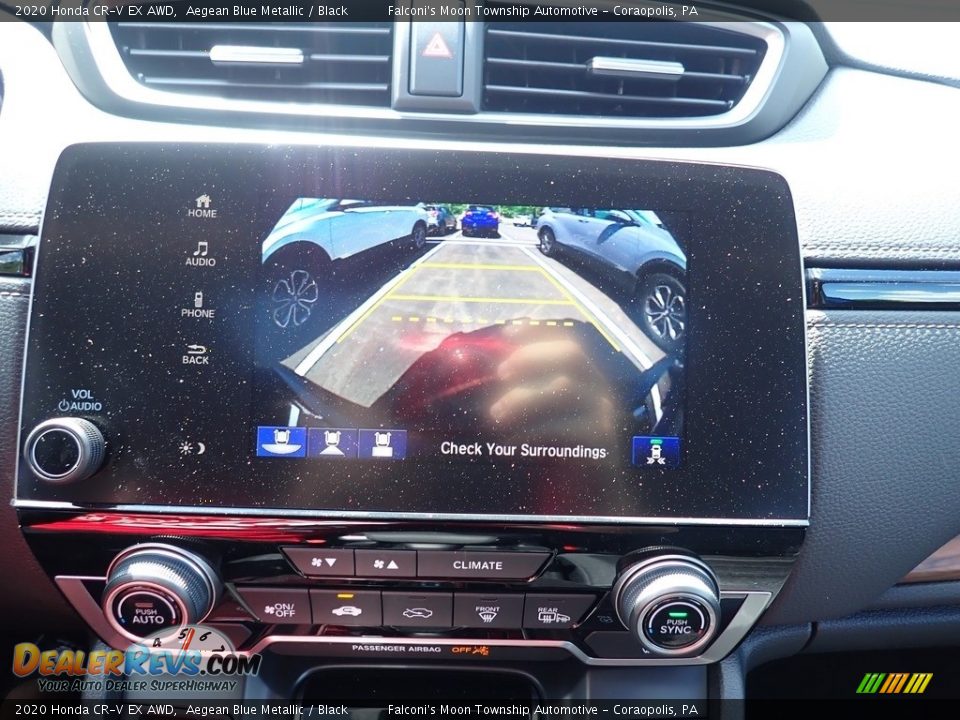 2020 Honda CR-V EX AWD Aegean Blue Metallic / Black Photo #14