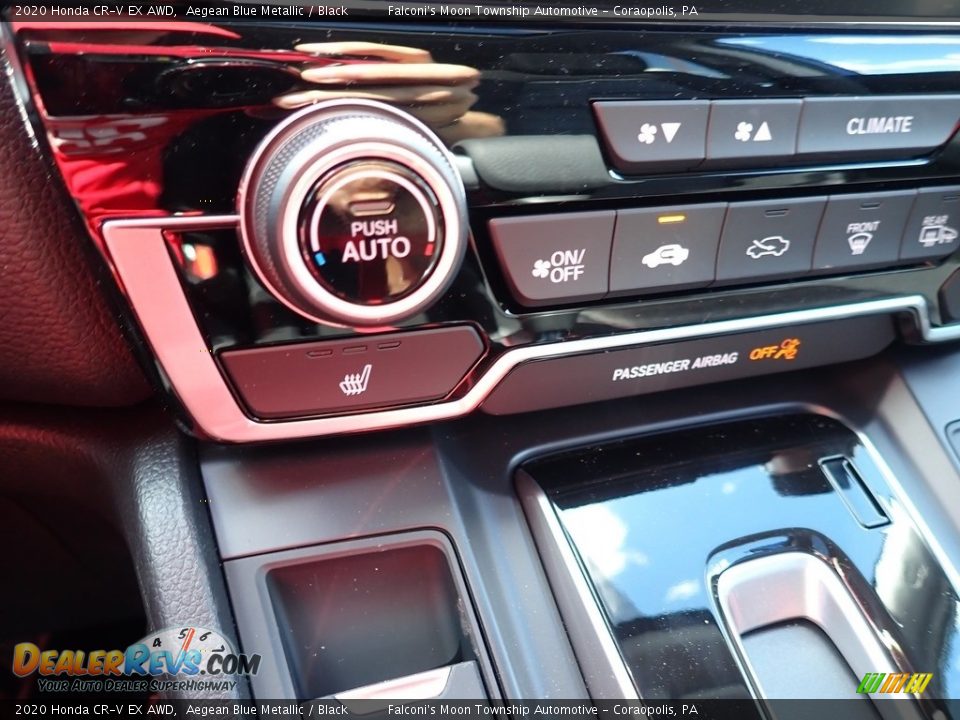 2020 Honda CR-V EX AWD Aegean Blue Metallic / Black Photo #15